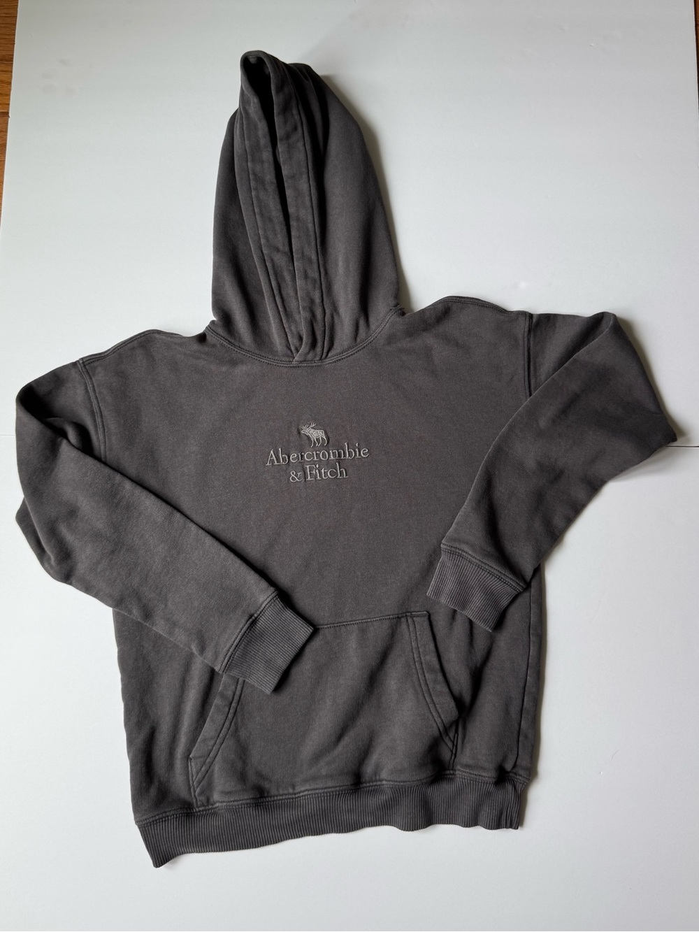 Abercrombie Kids- Y 11-12 gray hoodie